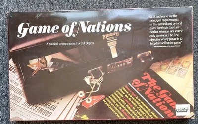 The Game of Nations Board Game Waddingtons 1976 Vintage 100% VG condition  - Image 1 of 4