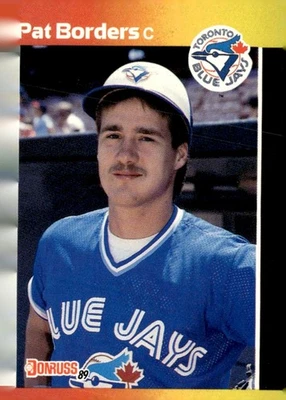 1989 Donruss #560b Pat Borders Rookie - Image 1 of 2