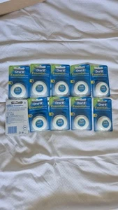 Oral-B Essential Floss Waxed Mint 50m X10 Pack - Picture 1 of 2