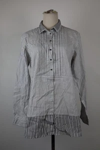 Marella Hemd Lange Ärmel Frau Gr. 4 Frau Hemd Casual Vintage Baumwolle - Bild 1 von 11