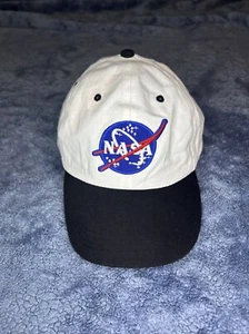 White NASA Astronaut Cap Kid SIze Space Hat Boys Girls Child Halloween Costume  - Picture 1 of 1