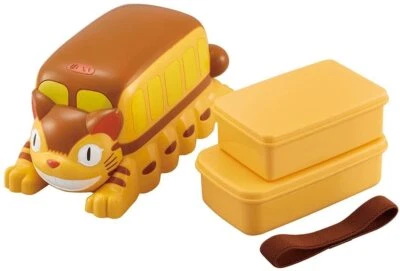 Skater Bus Type Lunch Case My Neighbor Totoro Cat Bus Ghibli with Lunch Belt - Image 1 of 4