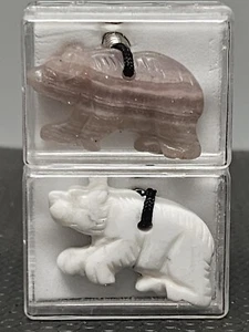 Collane stringate Stone Bear grigio e bianco - Foto 1 di 10