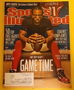 Larry Fitzgerald Arizona Cardinals Football Sports Illustrated Aug 1 2011 - Picture 1 of 3