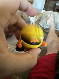 Vintage 1980's Pac-Man Wind Up Toy Bally Tomy Midway - Picture 1 of 5