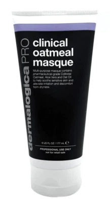 Dermalogica Clinical Oatmeal Masque Professional ( 6 fl oz/177mL ) NEW / AUTH  - Image 1 of 2