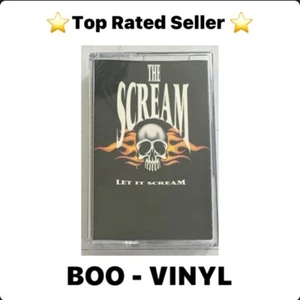 The Scream-Let It Scream 1991 cassette tape Hard Rock Ex / M Condition - Picture 1 of 7