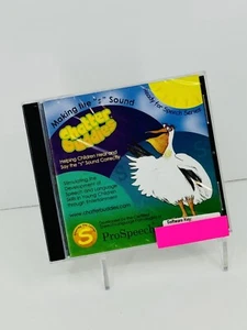 Chatter Buddies Making The S Sound Prospeech Software Speech Therapy CD-ROM - Picture 1 of 3