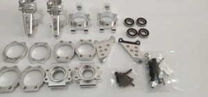 Metal Front & Rear Wheel Hub Carrier Assembly Set For 1/5 BAJA 5b 5t 5sc rc car - Picture 1 of 4