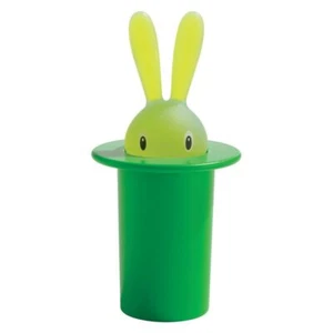 NEW Alessi Magic Bunny Toothpick Holder Green - Picture 1 of 1