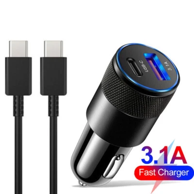 30W Fast Charge USB PD Type-C Car Charger For Google Pixel 9 Pro XL 8 7 6 Pro - Image 1 of 4