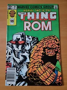 Marvel Two-In-One #99 Newsstand Variant ~ NEAR MINT NM ~ 1983 Marvel Comics - Picture 1 of 1
