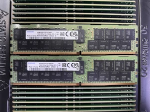 M393AAG40M32-CAE Samsung 128GB 2S2RX4 DDR4 PC4-3200AA RDIMM Server RAM Memory - Picture 1 of 2