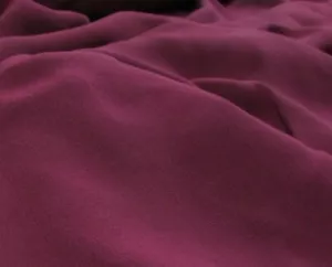 8.5 Yard Bolt of Burgundy Crepe Fabric - De Chine, Georgette or Polyester crepe - Picture 1 of 8