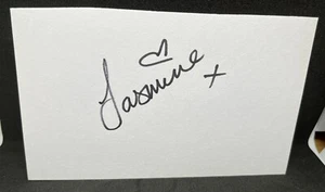 Jasmine Jobson Autogramm signed Karte AFTAL - Bild 1 von 3