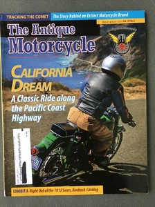 Antique Motorcycle AMCA Magazine 2020 March/Apr Vol 59 No 2 1913 Sears Deluxe - Picture 1 of 2