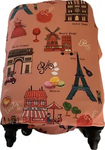 Copribagaglio Elasticizzato Stampato Samsonite Stampa Parigi Vestibilità Media (24"-26") - Foto 1 di 17