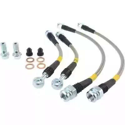 StopTech 950.40512 Rear Braided Stainless Brake Line Kit for 2006-2014 Ridgeline - Image 1 of 2