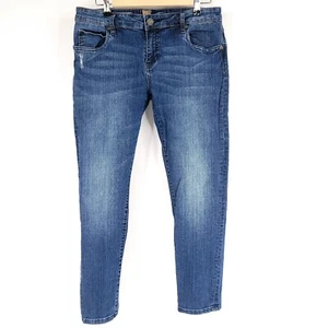 Kut From The Khoth Womens Jeans 8 Blue Straight Denim Pants Kati Boyfriend - Picture 1 of 13