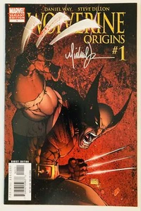 Wolverine Origins #1 2006 Michael Turner Signed COA Unread NM/NM+ Marvel X-Men - Picture 1 of 2