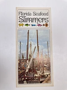 Folleto folleto vintage de recetas de mariscos de Florida de los años 70 A4 - Imagen 1 de 2