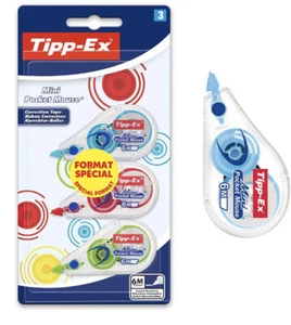 Lot of 5 Tipp-Ex Mini Pocket Mouse Concealer Ribbons 6m - Picture 1 of 3