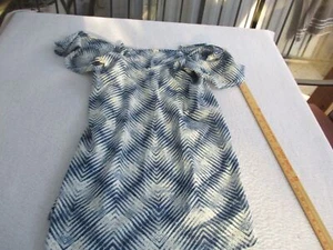 Womens Ripcurl blue striped blouse shirt sz s - Picture 1 of 5