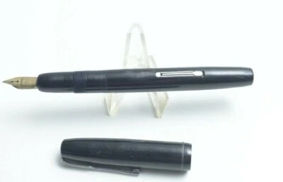 Caneta-tinteiro vintage Waterman Ideal rígida 14-kt nova na caixa peças/reparo - Imagem 1 de 4