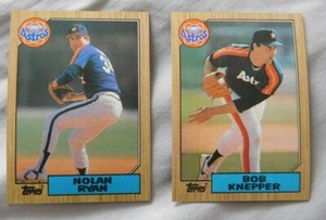 1987 Topps Houston Astros Baseball Card Pick one