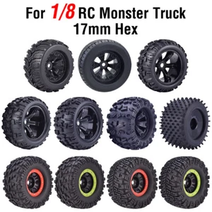 170MM 155MM 150MM RC Reifen Wheel 17mm Hub Hex for 1/8 Monster Truck Car HSP HPI - Bild 1 von 30