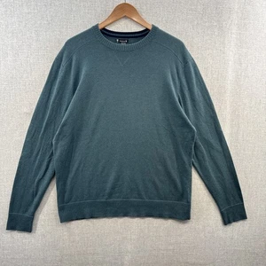 Smartwool Sparwood Crew Sweater Mens XL Blue Crew Outdoor Hiking Casual Adult - Picture 1 of 15