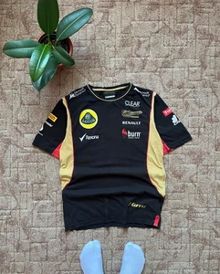 Formula 1 Lotus Rexona F1 Black Nascar Racing Tee Size S Men - Picture 1 of 9