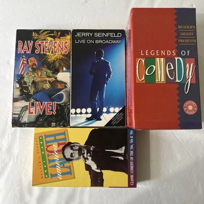 Legends of Comedy Readers Digest Edition 3 VHS Set + Seinfeld Way Steven’s 6VHS - Image 1 of 4