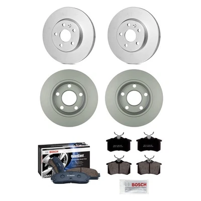 For Audi Allroad Quattro 01 Brake Kit QuietCast Premium Front & Rear Brake Kit w Foto 1 de 4