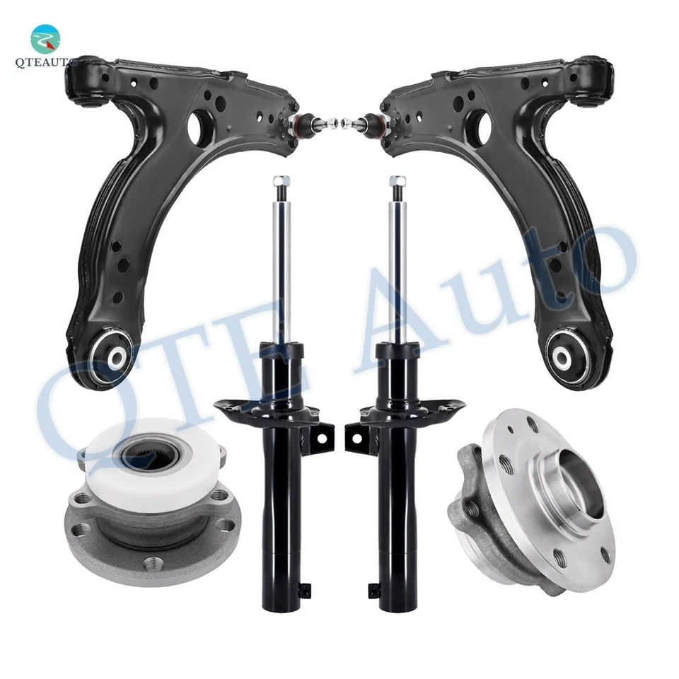 6P F Lower Control Arm Ball Joint-Wheel Hub-Strut For 2005 2006 Volkswagen Jetta - Image 1 of 4