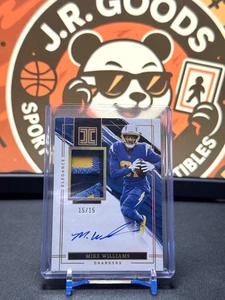 Parche tricolor autógrafo Mike William 2022 Panini impecable elegancia 15/15 - Imagen 1 de 2