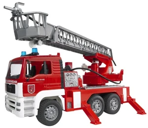 BRUDER - Camión de bomberos MAN 6x4 a gran escala Escala:1/16 - 1/16 - BRU2771 - Imagen 1 de 2
