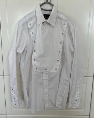 Panhandle Slim Long Sleeve Pearl Snap  Shirt Men’s Size Large 16.5 - Image 1 of 4