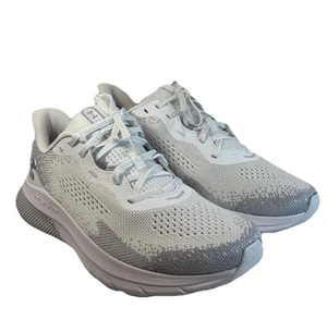 Women’s Under Armour Hovr Turbulence 2 Sneakers Size 9.5 Style 3026525-101 White - Picture 1 of 14