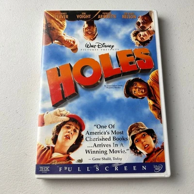 Holes DVD 2003 Walt Disney Sigourney Weaver Jon Voight Patricia Arquette - Image 1 of 2