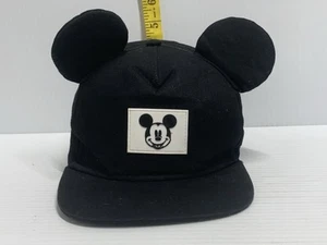Gorra negra con orejas de Mickey Mouse Disney Junior Snapback - Imagen 1 de 10