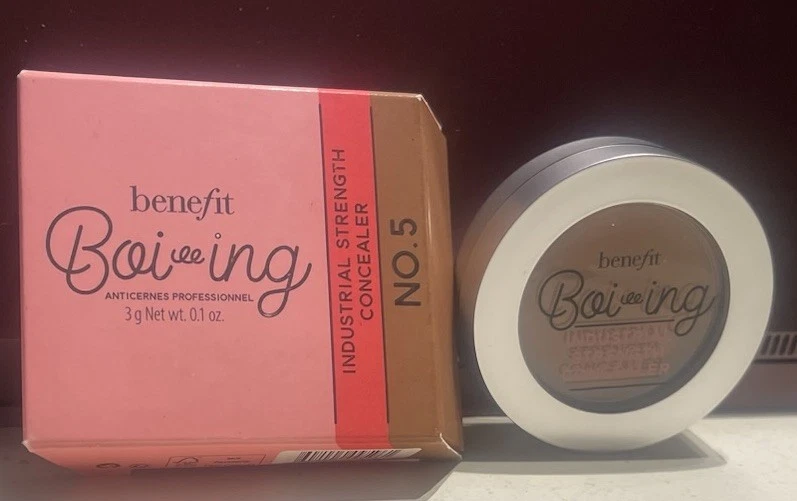 Benefit Boieeing Industrial Strength No. 5 (Medium Tan Warm) Concealer-New