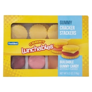Cracker Stacker seltene zu Mittagbare Gummibonbons. Neue Gummy Lunchables - Bild 1 von 1