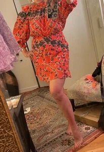 Saloni Grace Seidenminikleid, Größe 6 - Bild 1 von 8