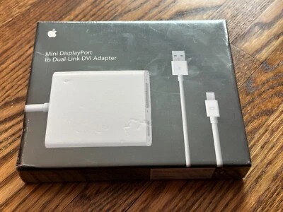 New Sealed Apple Mini DisplayPort to Dual-Link DVI Adapter MB571Z/A - Image 1 of 3