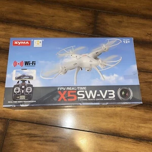 Syma X5SW-V3 FPV RC Drone 2.4Ghz Quadcopter 3D Filp Headless w/ 720P WIFI Camera - Picture 1 of 4