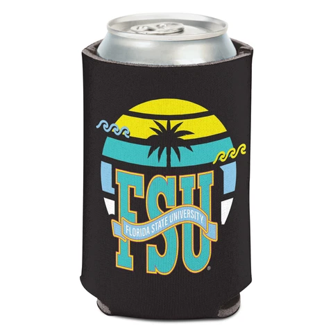 WinCraft Florida State Seminoles Beach Club 12oz. Sunset Tiki Can Cooler Cover