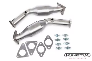 Kinetix Racing High Flow Catalytic Converters for Infiniti FX35 FX37 QX70 09-18 - Picture 1 of 2