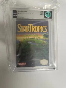 Star Tropics Startropics Nintendo NES WATA Calificado 7.5 CIB SIN USAR, EN CAJA NO VGA CGC - Imagen 1 de 2