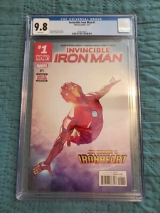 Invincible Iron Man #1 (Marvel, 2017) CGC 9.8 - Bild 1 von 1